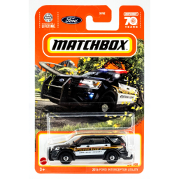 MATCHBOX - Vehículo 2016 Ford Interceptor Utility - 30782
