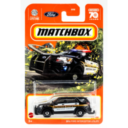 MATCHBOX - Vehculo 2016 Ford Interceptor Utility - 30782