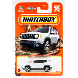 MATCHBOX - Vehículo 19 Jeep Renegade - 30782