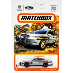 MATCHBOX - Vehículo Ford Police Interceptor - 30782