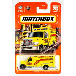 MATCHBOX - Vehículo International Workstar Ambulance - 30782