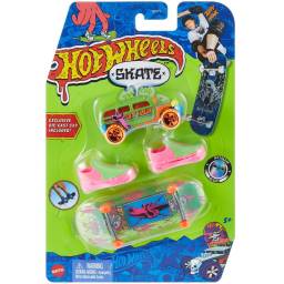 HOT WHEELS - Skate Coleccionable + Auto HGT71-HNG65