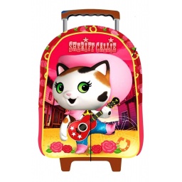 Mochila Infantil Sheriff Callie  30 cm - Bsica Con Carro 70001 