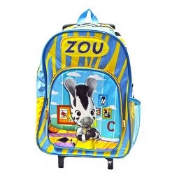 Mochila Infantil Zou  40cm - Bsica Con Carro  98003