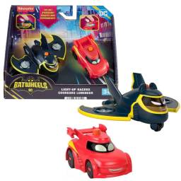 DC COMICS - Batwheels  Vehiculo con Luces Packx2 HML24 - Negro