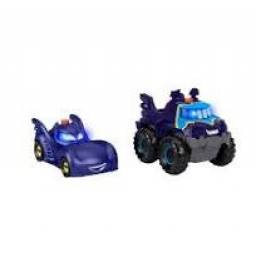 DC COMICS - Batwheels  Vehiculo con Luces Packx2 HML24 - Violeta