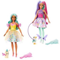 BARBIE - A Touch of Magic Hermanas HLC34 Celeste