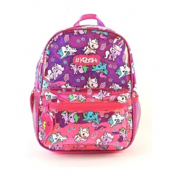 Mochila Kooshi  Ponies Rosa 30 Cm - 91331