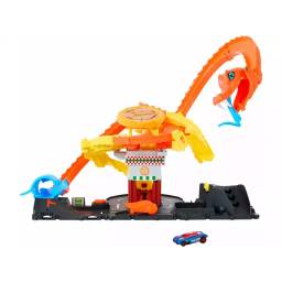 HOT WHEELS - City Pizza Slam Ataque de Cobra - HTN81