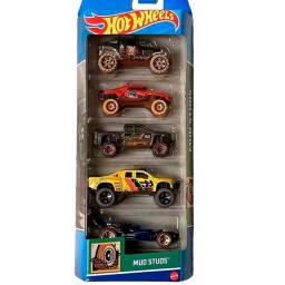 HOT WHEELS - Vehculos Pack x5 Mud Studs - 1806