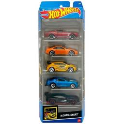HOT WHEELS - Vehculos Pack x5 Nightburnerz - 1806