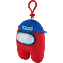 AMONG US - Clip On Plush Coleccionable Rojo - AU7204