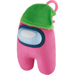 AMONG US - Clip On Plush Coleccionable Rosado - AU7204