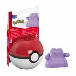 MEGACONSTRUX - Pokemon Ditto Metamorph + Pokebola - GFC85