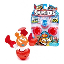 SMASHERS - Pelota Monstruos x3 - 7402