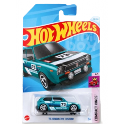 HOT WHEELS - Vehculo 73 Honda Civic Custom - C4982