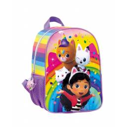 GABBYS DOLLHOUSE - Mochila Violeta 30cm - 34215