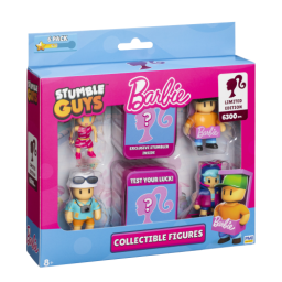 STUMBLE GUYS - Barbie Figura Turista Pack x6  - SGB2060