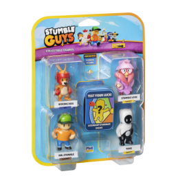 STUMBLE GUYS - Figuras Pack x5 + Sorpresa Yang - SG2240