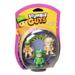 STUMBLE GUYS - Figuras Pack x3 T-Rex Guy - SG2220
