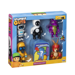 STUMBLE GUYS - Mini Figuras Accin Pack x6 Dusk Dragn - SG3206