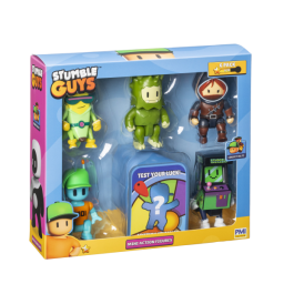 STUMBLE GUYS - Mini Figuras Accin Pack x6 Super Banana - SG3206
