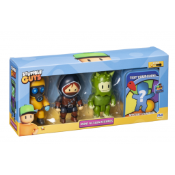 STUMBLE GUYS - Mini Figuras Accin Pack x4 Swamp Troll - SG3204