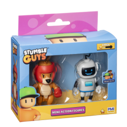 STUMBLE GUYS - Mini Figuras Accin Pack x2 Boxing Roo - SG3202