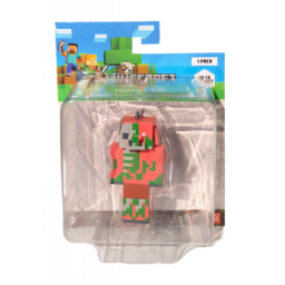 MINECRAFT - Llaveros Metlico Zombie Pigman - MC8010