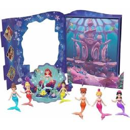 DISNEY PRINCESAS - Set de Cuentos Ariel y sus Hermanas HLW96