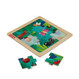 FISHER PRICE - Mini Puzle de Madera Mariposa HXV15