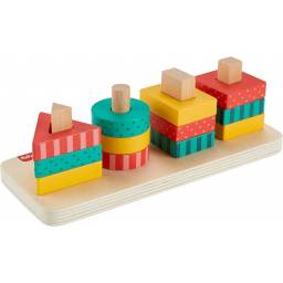 FISHER PRICE - Clasificador de Formas de Madera HXV05