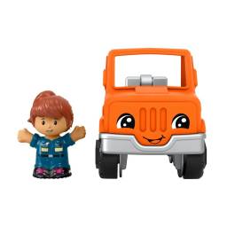 FISHER PRICE - Little People Vehiculos Pequeos  Camioneta Naranja HPX84