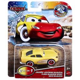 CARS - Vehculo Cambia de Color Rayo McQueen de Paseo - GNY94