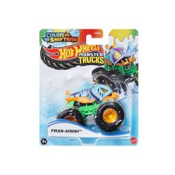 HOT WHEELS - Monster Trucks Colors Shifters PiranAhhhh HGX06