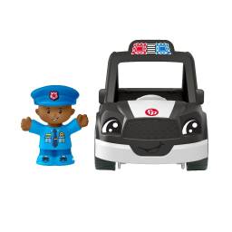 FISHER PRICE - Little People Vehculos Policia HPX84