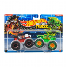HOT WHEELS - Monster Trucks x2 Bone-Gunkster 1:64 - FYJ64