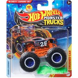 HOT WHEELS - Monster Trucks Vehculos 18 Chevy Camaro SS  FYJ44