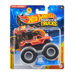 HOT WHEELS - Monster Trucks Vehculos Socal Crusher FYJ44