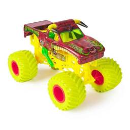 MONSTER JAM - Vehculo Die Cast 1:24 Toro Loco Marron 58700