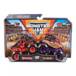 Monster Jam - ThunderRoarus vs Velociraptor Packx2 1:64  58702