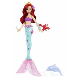 DISNEY PRINCESAS - Princesa Ariel con Mascota JFC39