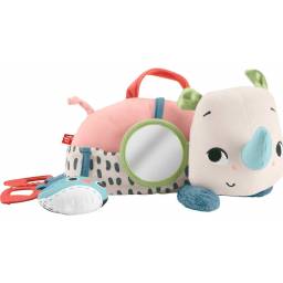 FISHER PRICE - Rinoceronte Estimulos y Juegos JFW59