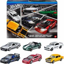 HOT WHEELS - Multipack 6 Autos Japoneses  JBY77