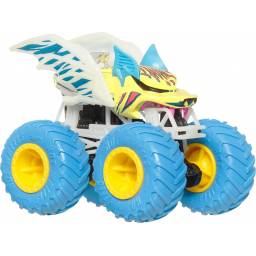 HOT WHEELS - Monster Trucks Glow in The Dark Battitude JFX08