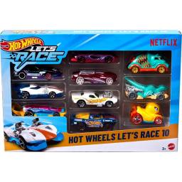 HOT WHEELS - Lets Race Packx10 JGN40