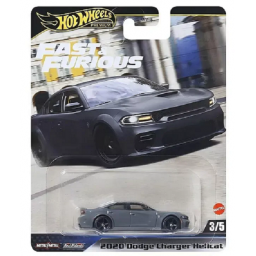 HOT WHEELS - Vehculo Premium 2020 Dodge Charger Hellcat HNW46