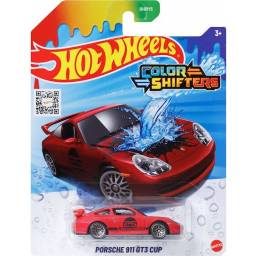 HOT WHEELS - Vehculo Color Shifters Porsche 911 GT3 Cup - BHR15