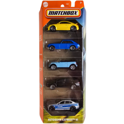 Matchbox - Vehculos Pack X5 Autobahn Express VI C1817