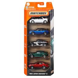 Matchbox - Vehculos Pack X5 Japan Cruisers II C1817